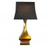 Dua Lighting Gold Coated Resin Table Lamp